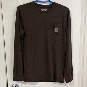 NWOT Carhartt Gray Tee with Logo